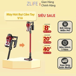 Máy hút bụi cầm tay không dây ROWANTO V16, máy hút bụi gia đình, máy hút bụi giường nệm trong nhà, máy hút bụi ô tô