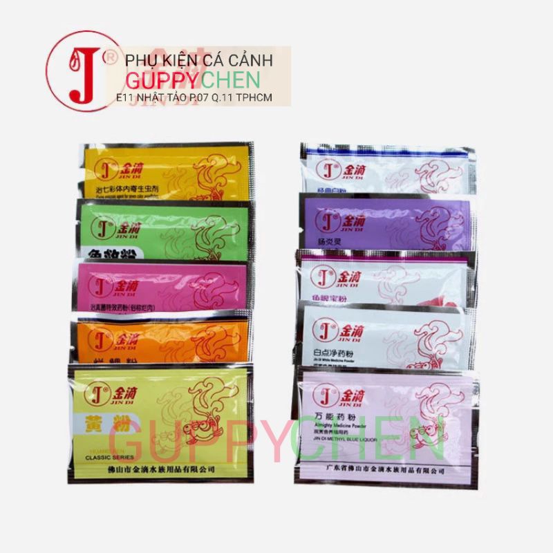 Bộ Sản Phẩm Bổ Trợ Cho Cá Khỏe Jindi