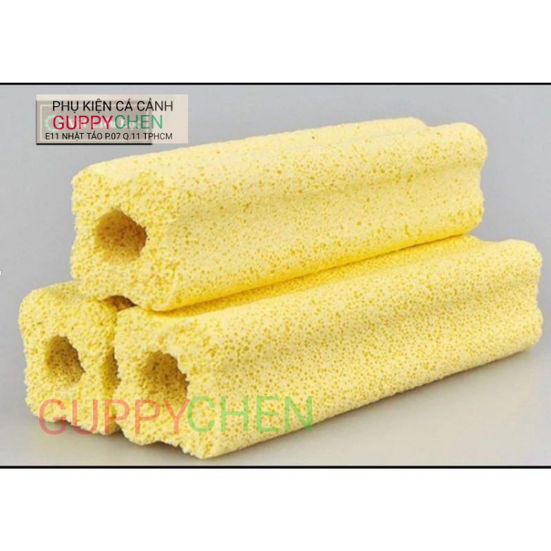 Thanh sứ hoa mai lớn 15x4x4cm