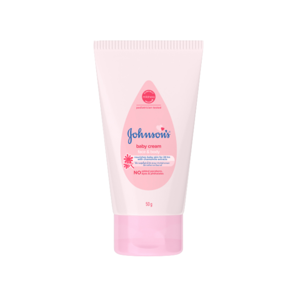 Kem dưỡng da chứa cúc La Mã Johnson's Baby Cream 50g