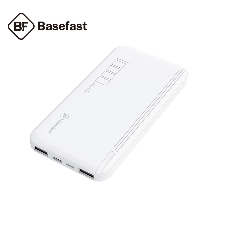 Sạc Dự Phòng 20000mAh Basefast cao cấp pin chống quá tải nhiệt sạc nhanh 2.1A Nhỏ Gọn cho iP samsung