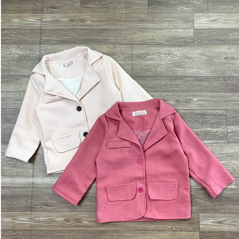 Áo vest blazer thu đông cho bé gái size 11-29kg - HÀ THỦY