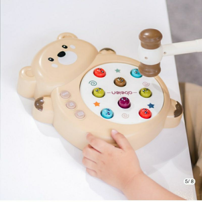 Đồ chơi đập gấu vui nhộn cho bé