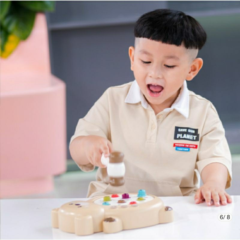 Đồ chơi đập gấu vui nhộn cho bé