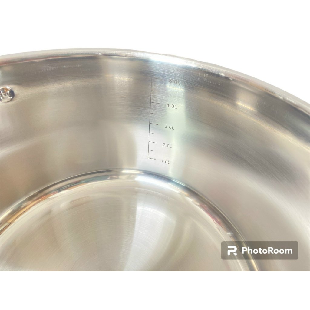 Nồi inox 3 đáy vung kính Sunhouse SHG301-24 24cm dung tích 5L max dùng trên mọi loại bếp