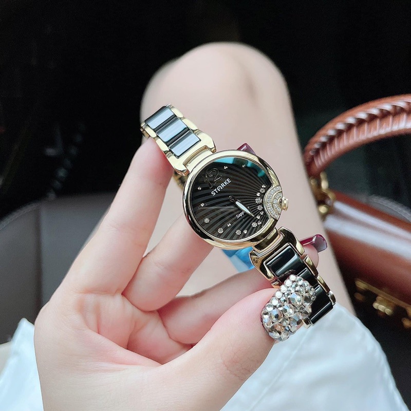 ĐỒNG HỒ NỮ STARKE SK053AL VƯƠNG MIỆN ĐỦ MÀU SIZE 32MM