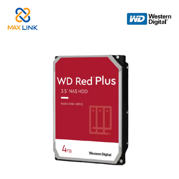Ổ cứng HDD Western Red Plus 4TB WD40EFPX HÀNG CHÍNH HÃNG