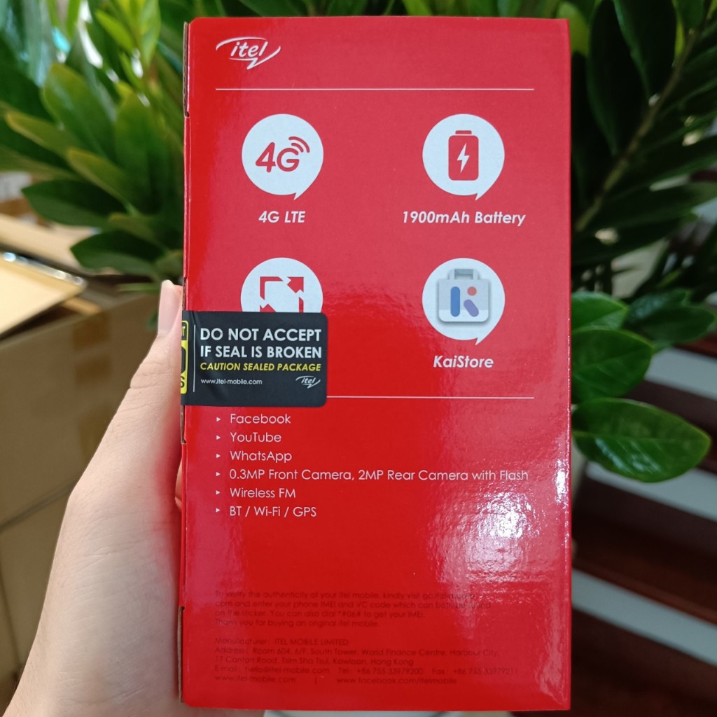 Điện thoại itel it9200 4G - WIFI - Hàng chính hãng