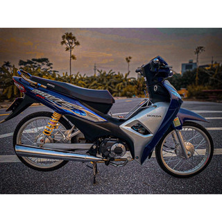 Tem rời wave 2017 lửa full đen phối xanh mới