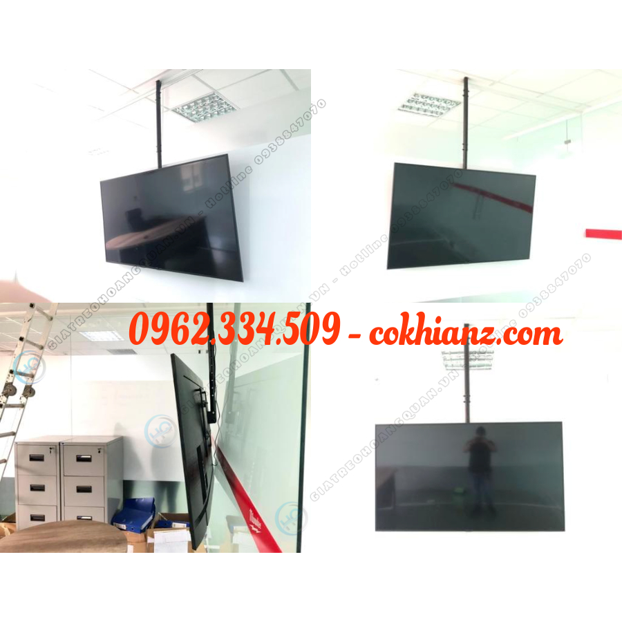 T560 Giá Treo Tivi Thả Trần North Bayou -Giá treo tivi trên trần nhà