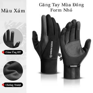  Găng tay mùa đông Form nhỏ chống nước giữ ấm cảm ứng điện thoại đi xe máy Golove-Joy 