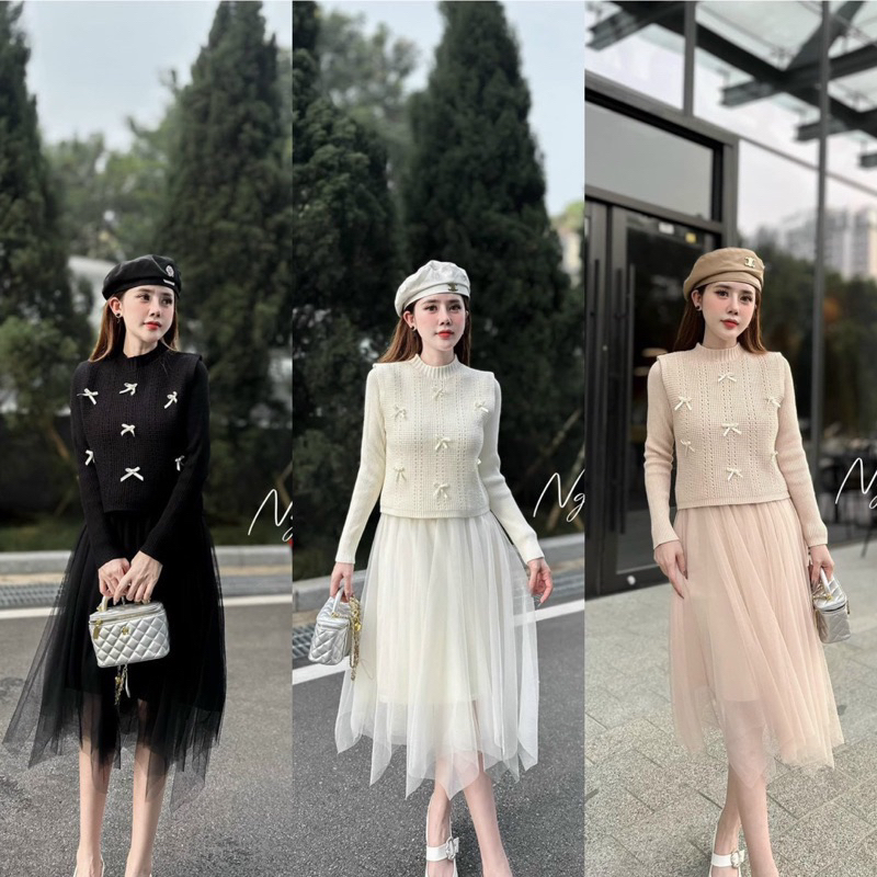 Set Váy + Gile Cho Con Bú S06