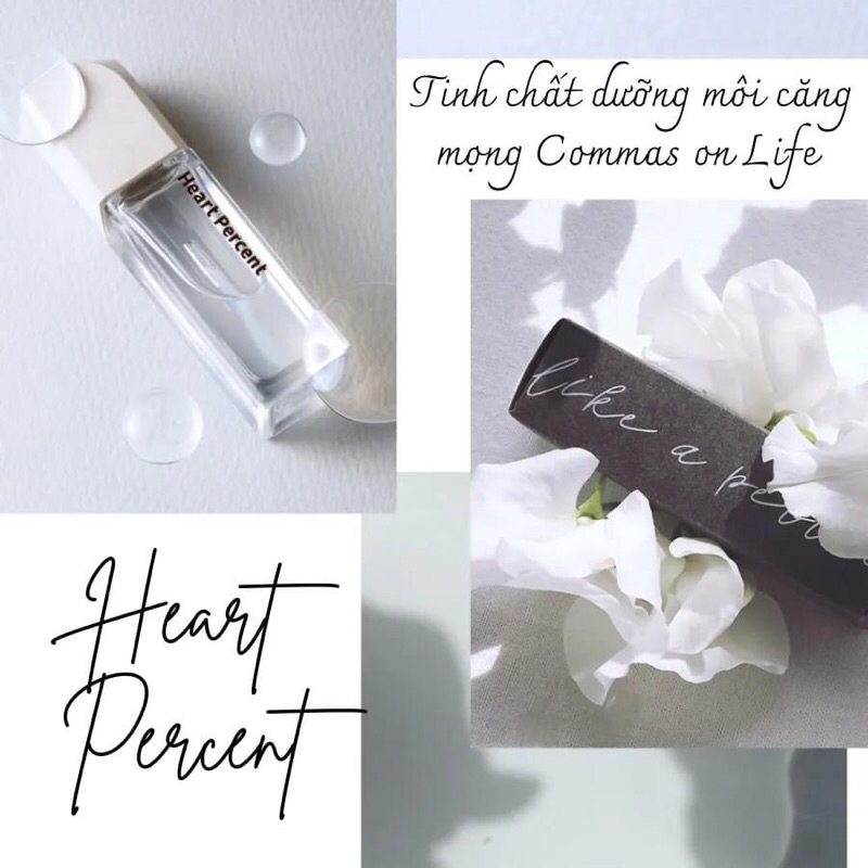 Son Bóng Thuỷ Tinh Heart Percent