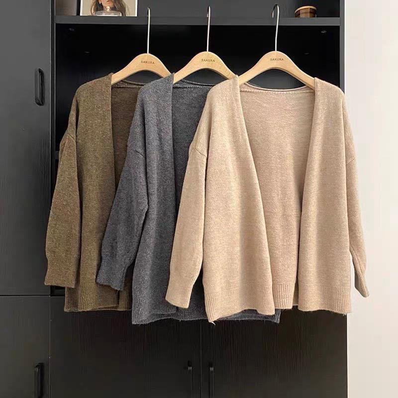 Áo Cardigan Trơn Full Màu Hàng QCCC