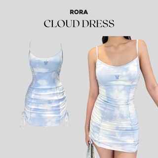 Đầm Hai Dây Body Rút Hai Bên Tôn Dáng CLOUD DRESS - RORA