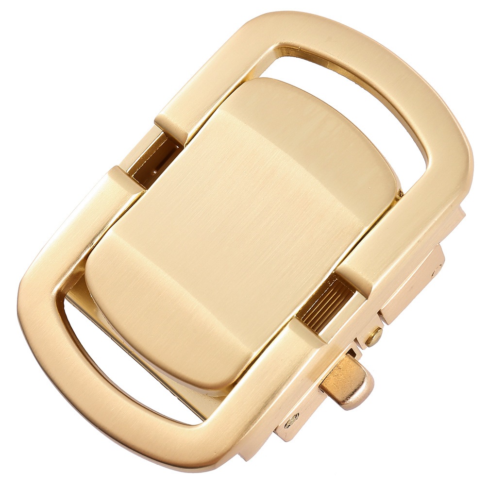 Đầu khóa thắt lưng nam tự động dùng dây lưng bản 3.5 cm Menwis K01, mặt khóa dây nịt nam – BH 6 tháng