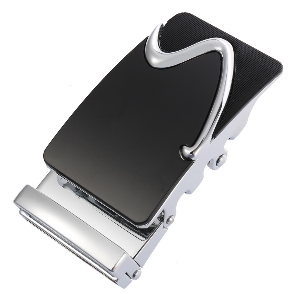 Đầu khóa thắt lưng nam tự động dùng dây lưng bản 3.5 cm Menwis K01, mặt khóa dây nịt nam – BH 6 tháng