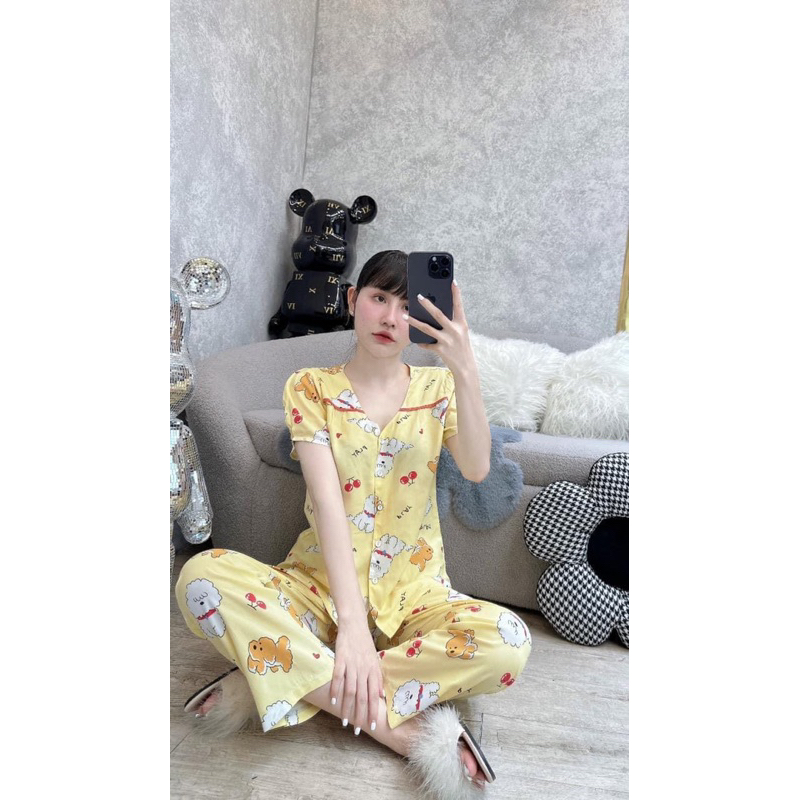 Tole Áo Cổ Tim nhúng , tay ao baby