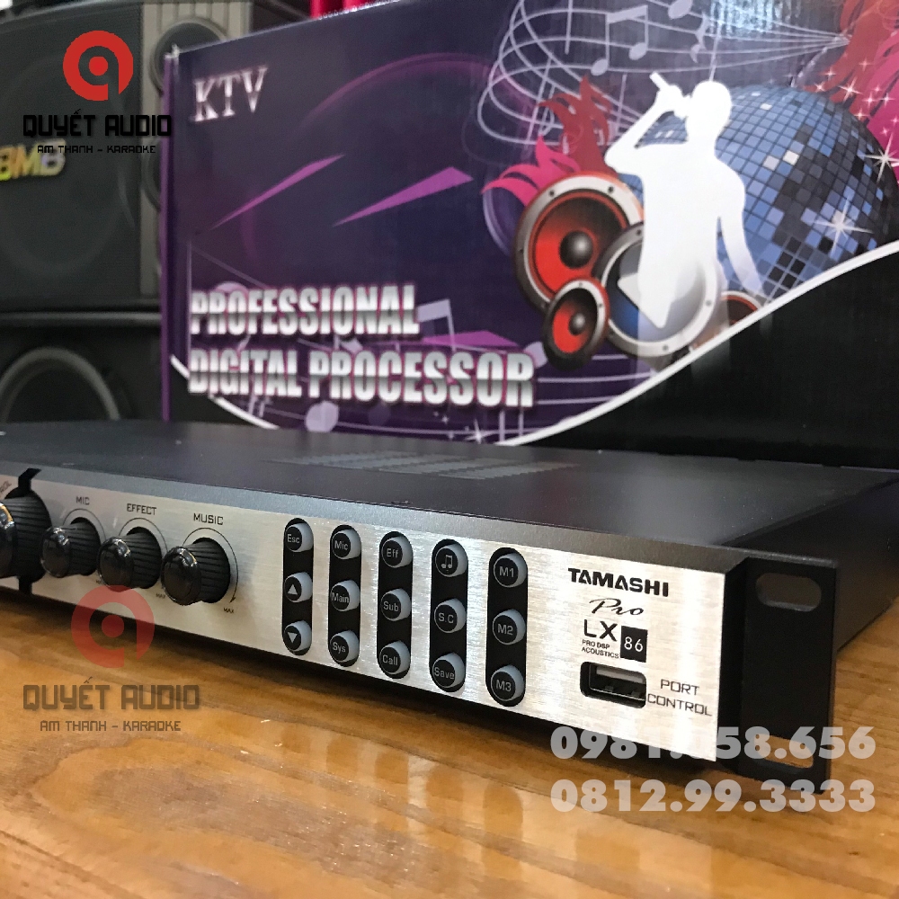 Vang số CHÍNH HÃNG Tamashi pro LX86 cao cấp cho dàn chuyên nghiệp.