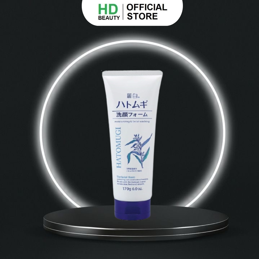Sữa Rửa Mặt Làm Sáng Da Reihaku Hatomugi Facial Foam 170g