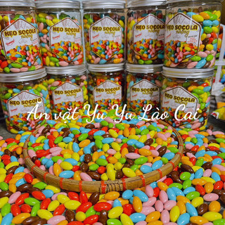 500gr kẹo sô cô la sỏi nhộng vỏ giòn ngon tuyệt