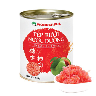 Tép bưởi nước đường Wonderful- Hộp 850g