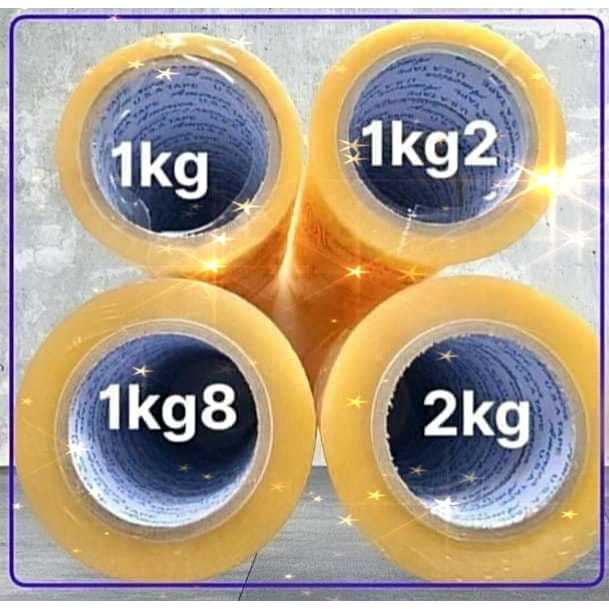 Băng dính, băng keo 4,8cm-100/200yard cây 6 cuộn