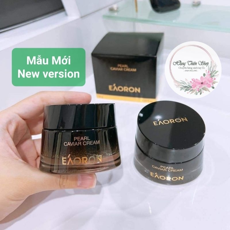 KEM TRỨNG CÁ ĐEN EAORON PEARL CAVIAR CREAM 50g_ Úc