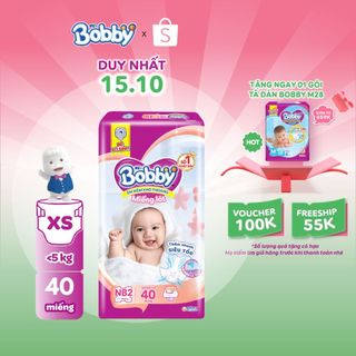 Miếng lót sơ sinh Bobby Newborn 2-40 miếng