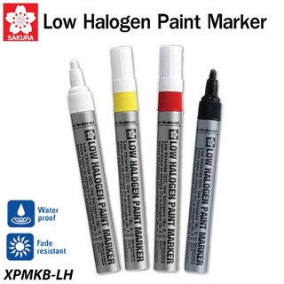 Bút sơn đánh dấu sakura low halogen paint marker xpmkb-lh