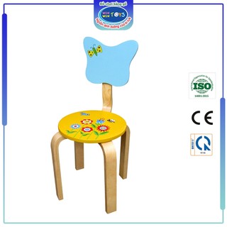Ghế lưng bướm in hoa Winwintoys 61972 | Màu sắc bắt mắt, chắc chắn | Phù hợp gia đình, trường mẫu giáo