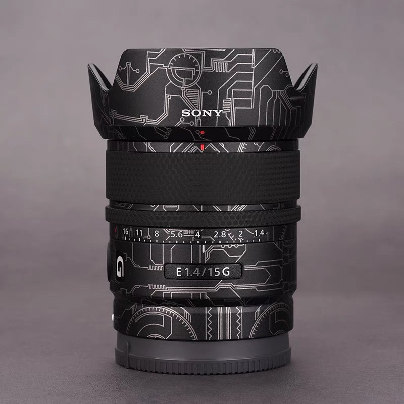 Skin 3M Cho LENS SONY  - LENS Zeiss 16-35 f4, 24-70 f4, 16-70 f4, 35 f1.4, 50 f1.4...Mẫu skin dán full máy LUXSKEEN