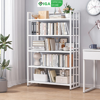 Kệ sách 4 5 6 tầng đa năng khung thép chống ghỉ sơn tĩnh điện thương hiệu IGA GM97