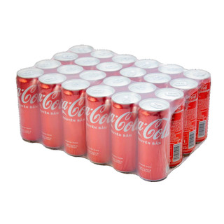 Thùng 24 lon nước giải khát coca-cola vị nguyên bản original lon 320ml
