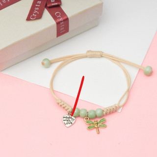Loại 3 vòng tay quỷ sứ may mắn với charm thép