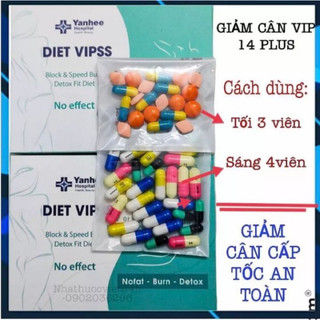 Giảm cân nhanh Vip 7 Plus Yanhee Thái lan siêu mạnh