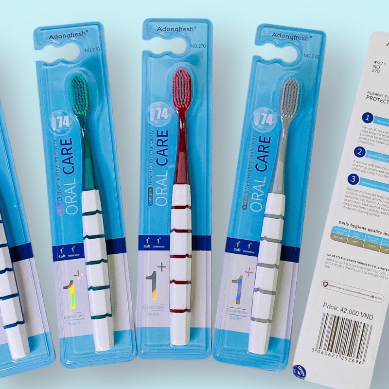 Bàn chải Cao Cấp Hàn Quốc Giá Niêm Yết 42k