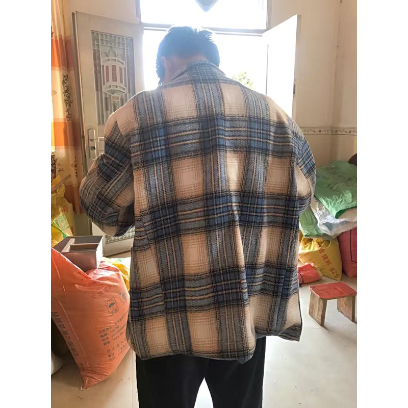 Áo Dạ Blazer kẻ caro