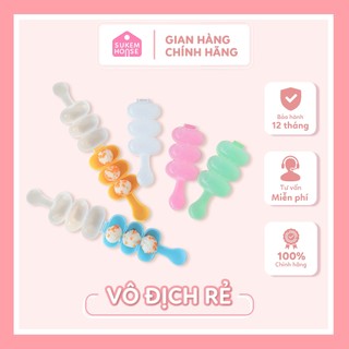 (Đủ màu) Bộ khuôn lắc cơm kèm thìa, tạo hình cơm nắm cho bé ăn dặm Sukem House