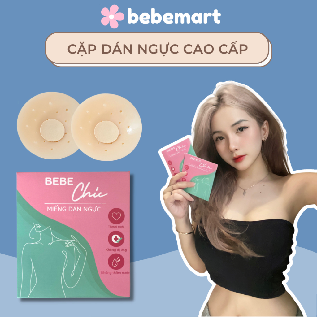 Miếng Dán Ngực Tàng Hình Chống Đọng Mồ Hôi AD006 BEBECHIC