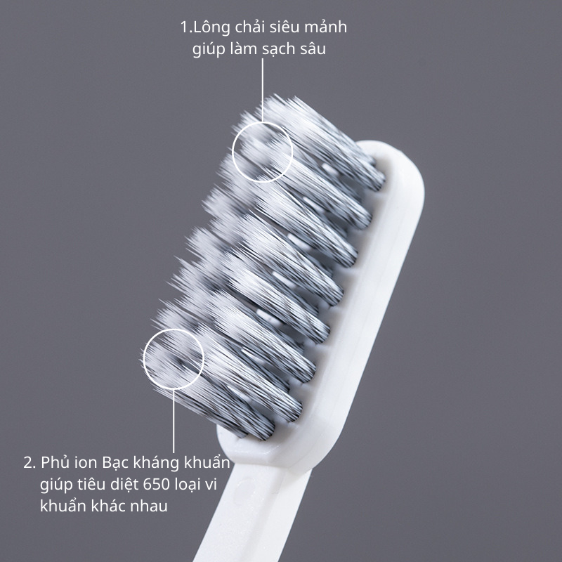 Bàn chải lưỡi Nhật Bản mềm mại không kích ứng Raoyi Ruhn phiên bản Couple Pro R374