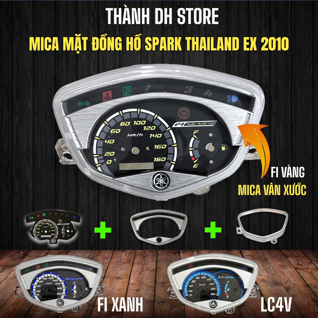 Mica mặt đồng hồ Ex 135 Exciter 2010 Si110 Spark Thailand