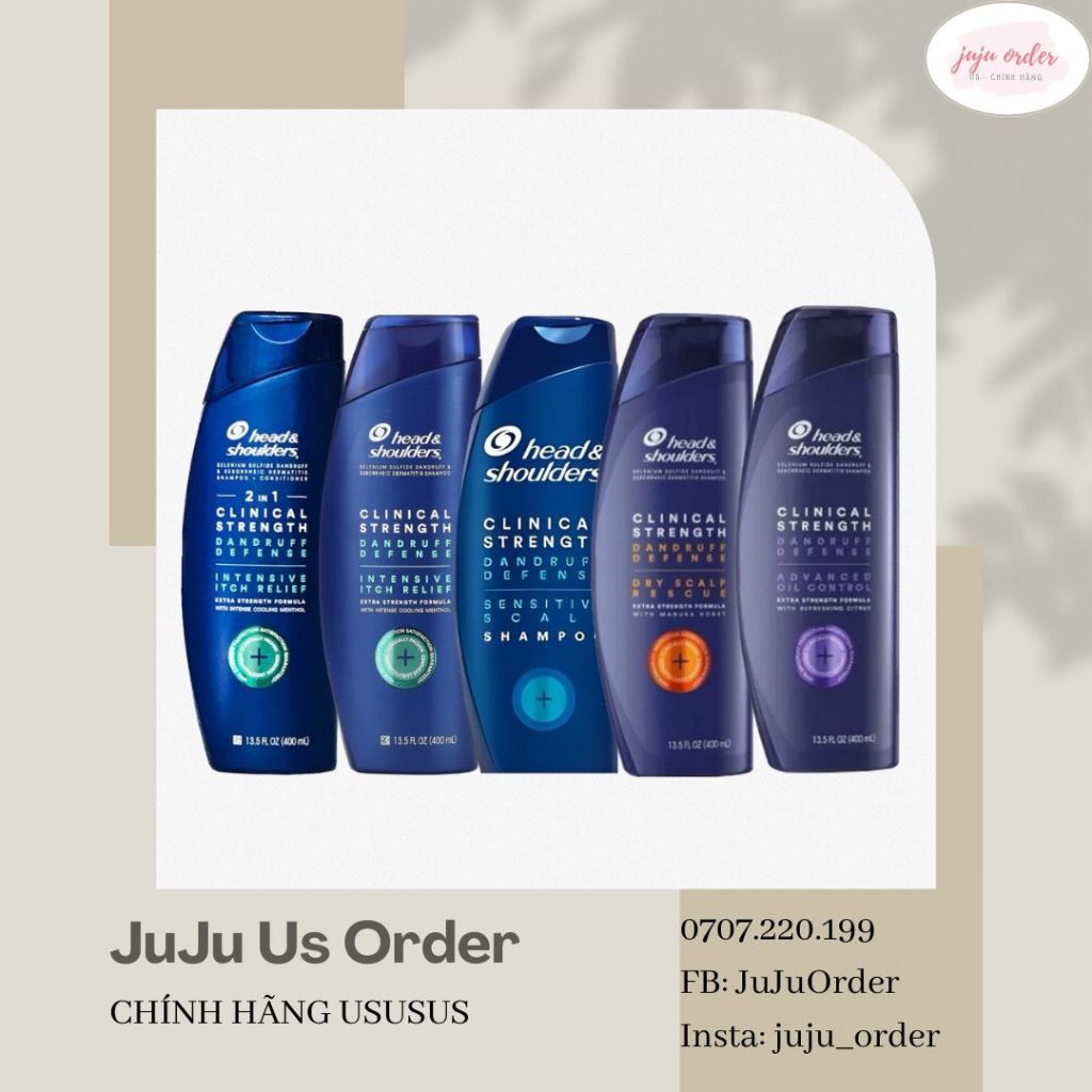 - DẦU GỘI HEAD AND SHOULDER