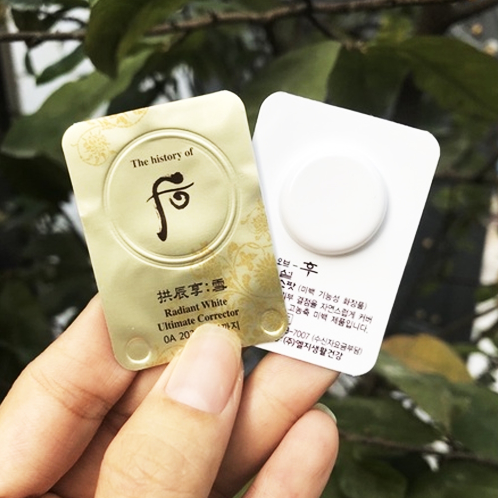 Viên cao nám whoo radiant white ultimate corrector chuyên xóa sạch nám tàn nhang và làm da trắng đều màu