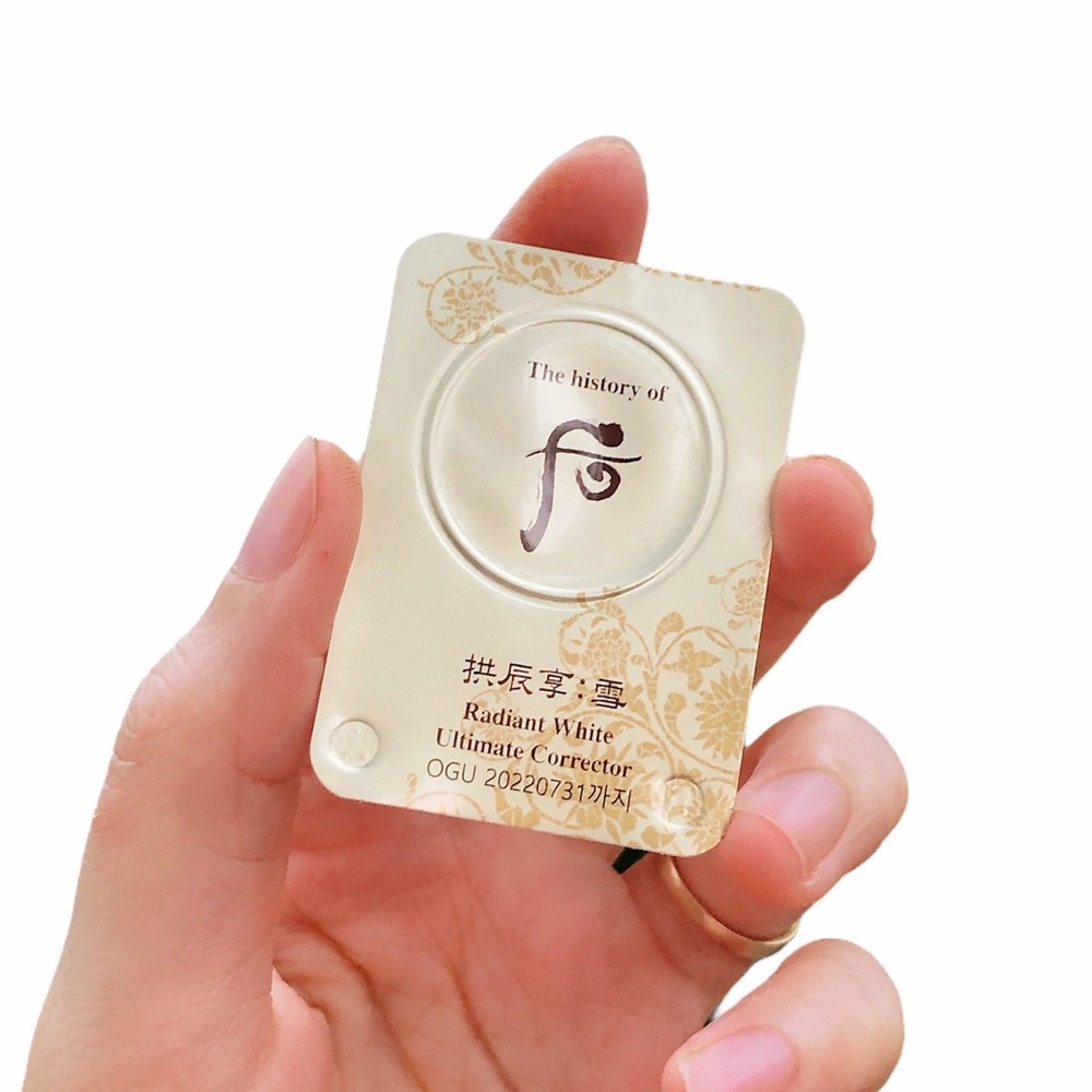 Viên cao nám whoo radiant white ultimate corrector chuyên xóa sạch nám tàn nhang và làm da trắng đều màu
