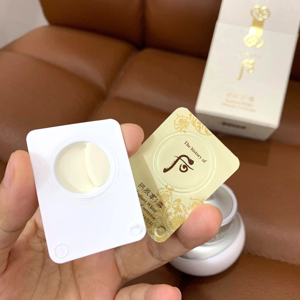 Viên cao nám whoo radiant white ultimate corrector chuyên xóa sạch nám tàn nhang và làm da trắng đều màu