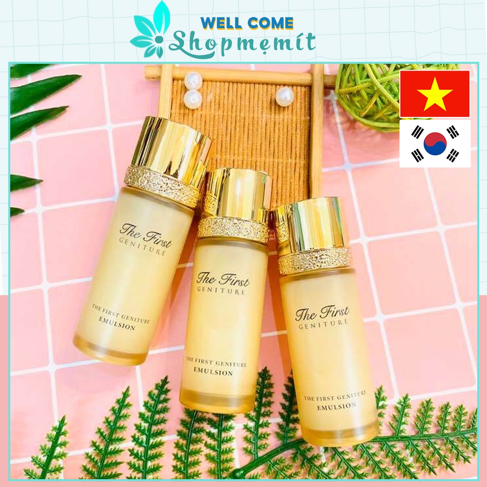 Cặp nước hoa hồng và sữa dưỡng Ohui The First mini tách set 20ml