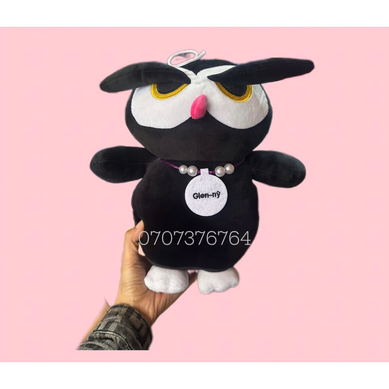 GẤU BÔNG MÈO ĐEN JENNIFER Đáng Yêu-Chất Miniso Mềm-CAO CẤP