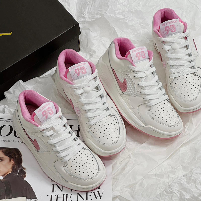 JDK STORE_Giày Sneaker JD Stadium 90 White Pink