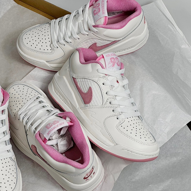 JDK STORE_Giày Sneaker JD Stadium 90 White Pink
